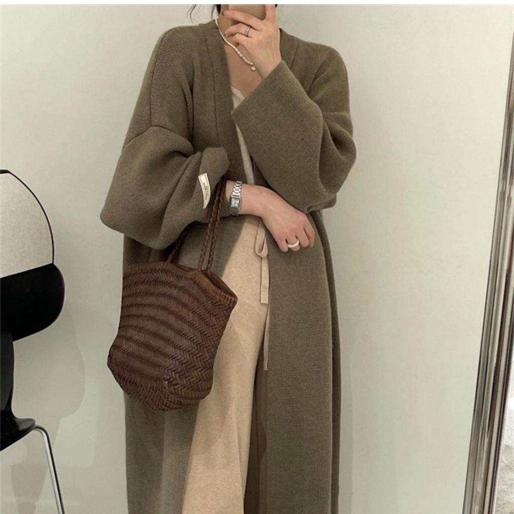 Women’s High-End Knitted Loose Cardigan - Autumn/Winter 2025 Collection