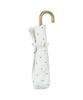 Folding Parasol with Dot Pearl Light UV UPF Suitable for Sun and 50cm Pearl Cute and Perfect for Commuting and [2024] Wpc. Light-Blocking Belt, Mini,
