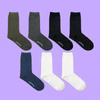ODDSOCKS [7-Pack] Unisex Essential Mid-Socks Mixed Colors