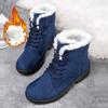 Snow Women Boots Flat Boots for Women Platform Ladies Shoes Plush Keep Warm Boots Ladies Fur  Winter Shoes Women Botas Mujer