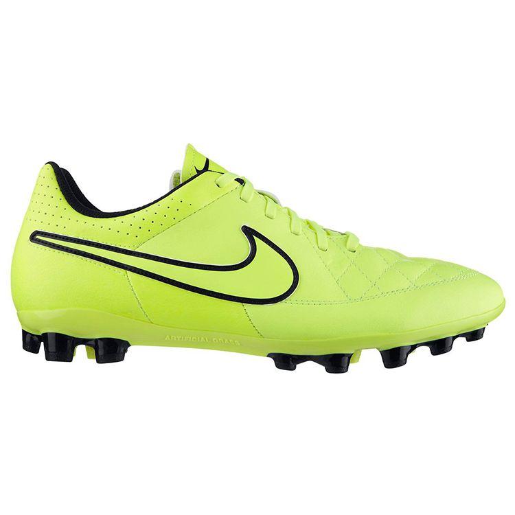 Nike Comfortable Artificial Turf AG (Rubber Short Studs) Shock Absorbing Non-Slip Wear-Resistant Soccer Shoes Men Soccer Shoes Yellow 631285-770