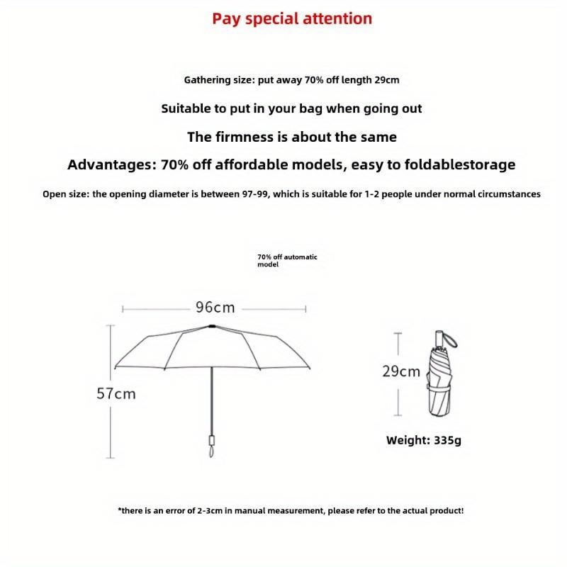 Duck Upf 50 Sun Protection Umbrella Stylish Uv Blocking Compact Umbrella Travel Umbrella  Foldable For Sun Rain