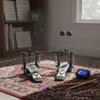 Double Bass Drum Pedal Adjustable Kick Heavy Duty for Drummers