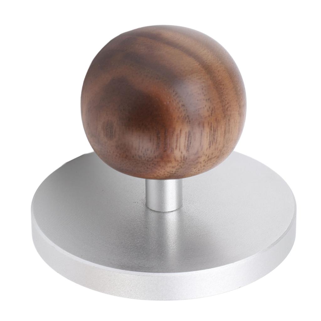 Coffee Tamper Wooden Handle Professional Uniform Pressing Small Coffee Tamping Tool for Home Cafe
