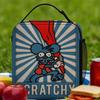 Itchy and Scratchy Lunch Bag  School Lunch Box For Child Cute Custom Thermal Lunch Bags Waterproof Convenient Cooler Bag