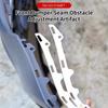 2Pcs Heavy Duty Stainless Steel Front Bumper Seam Adjustment Brackets for Car Exterior Tuning Modification