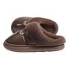 Extra large size waterproof cotton slippers men's 48 enlarged velvet thick bottom home winter indoor 49 warm cotton mop