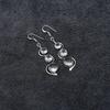 White Topaz Gemstone : 925 Sterling Silver Handmade Long Earring's Jewelry