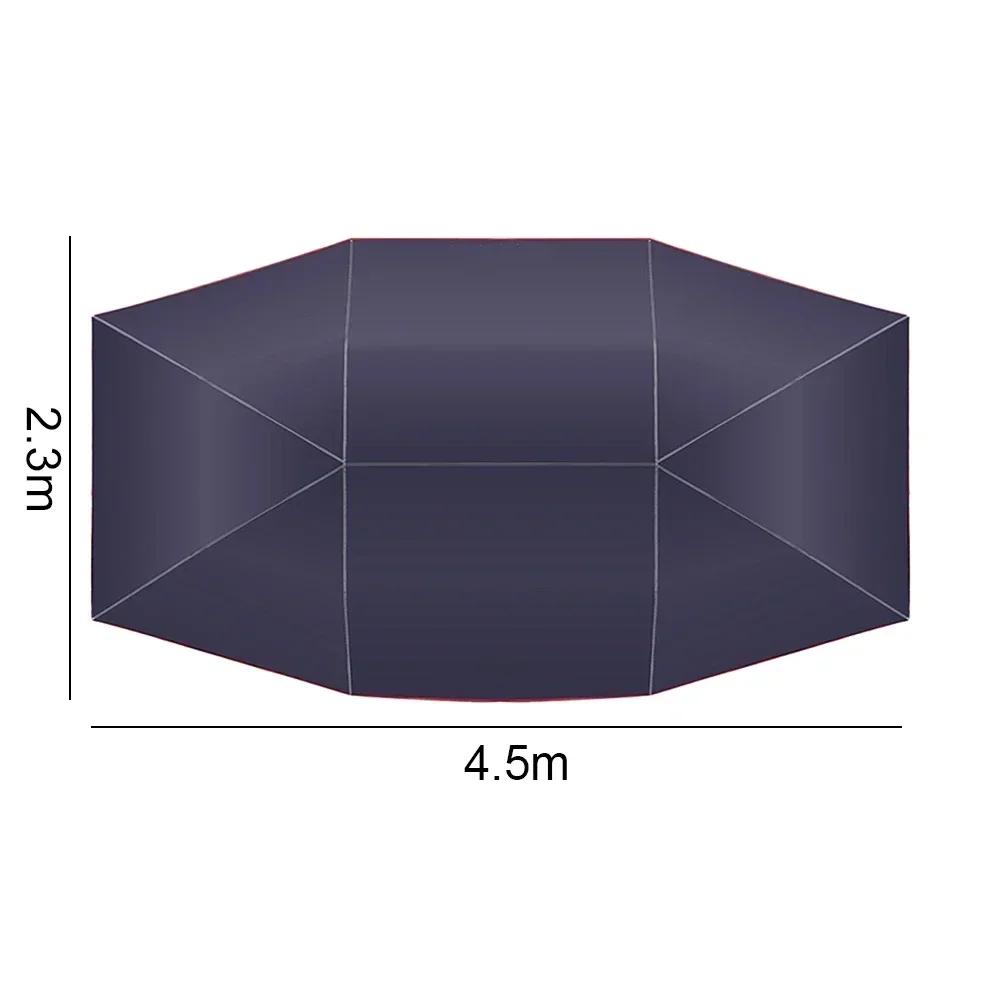 Car sunshade, roof sunshade, outdoor parking shed, folding rainproof and rain proof small car SUV umbrella style car tent