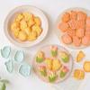 4-Piece Set Of Fruit Jam Sandwich Cookie Molds Day Love Flower Embossing Baking Tools Kitchen Supplies Back To School Essentials