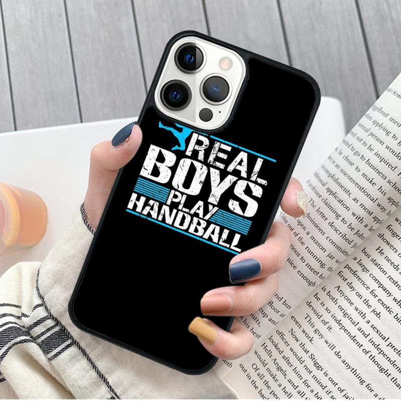 Eat Sleep Play Handball Quotes Phone Case For iPhone 17 Air 16 15 14 11 12 13 Pro MAX Plus Cover Shell Coque