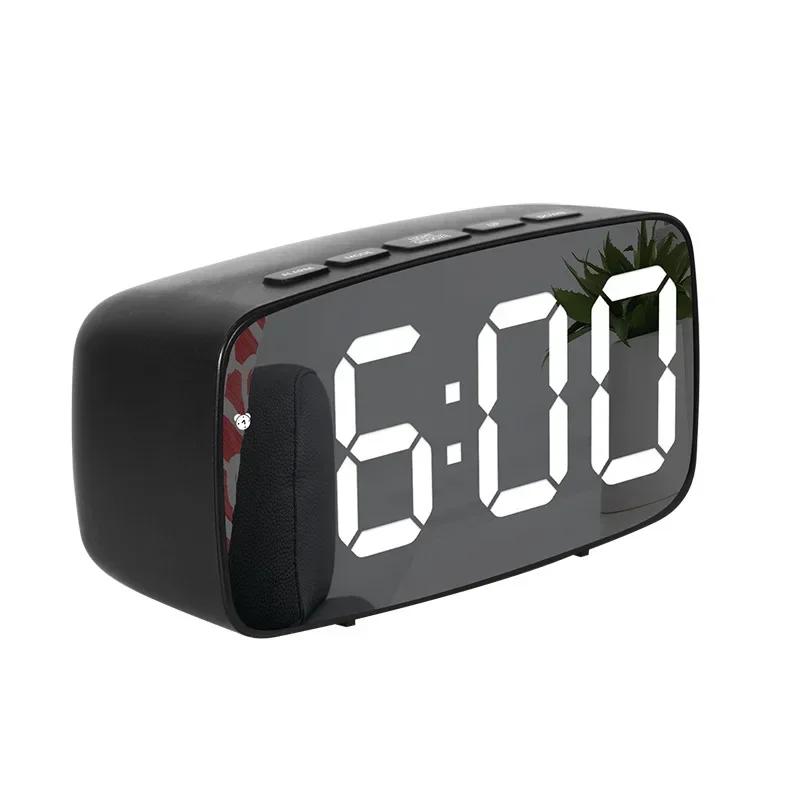Digital Alarm Clock USB Powered Temperature Date Week Night Mode Sleep Clock 12/24H Bedroom Decoration Electronics Clocks Desk