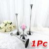 1PC Sparkling Housewarming Gifts Silvery Perfect For Holidays Designed Candle Holders European