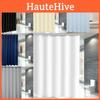 Waterproof Shower Curtain Set In Polyester For Home Bathroom And Privacy Barrier