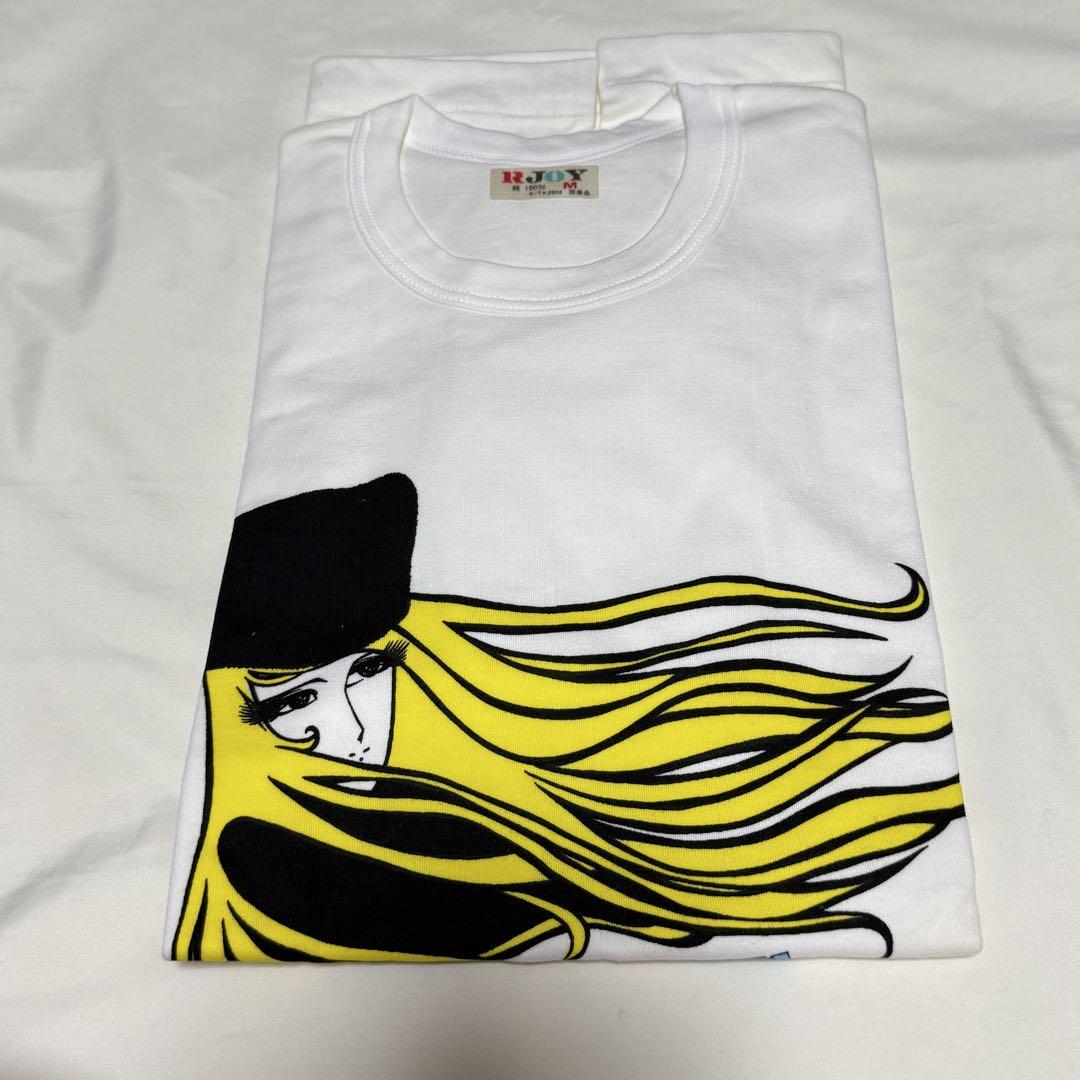 

[USED] Vintage white Galaxy Express 999 Maetel character manga anime T-shirt