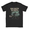 Unisex Women Broken Bones Vintage Music Tour Shirt Cotton Graphic Printing Tee Shirts Top Clothing
