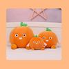Orange Doll Plush Toy Happy Fruit Plush Pillow Soft Stuffed Food Plushie Kids Gift