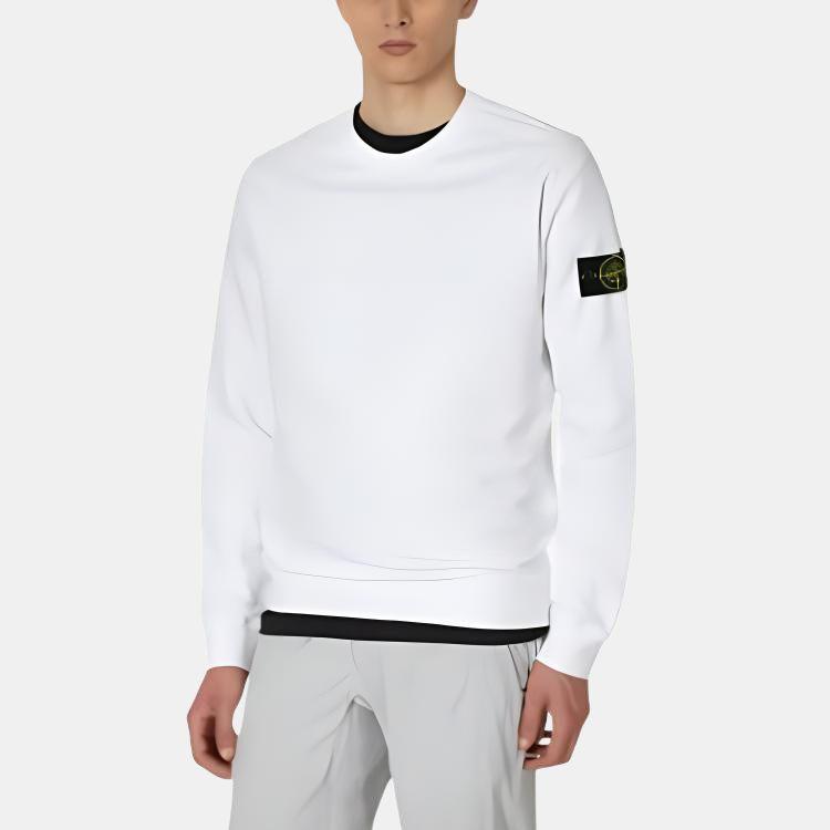 STONE ISLAND FW23 Sweatshirt Men's White 791562420-V0001
