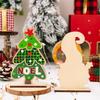 Cute Colorful Wooden Gnome Decorations Ideal For Christmas Tree And Party Decor
