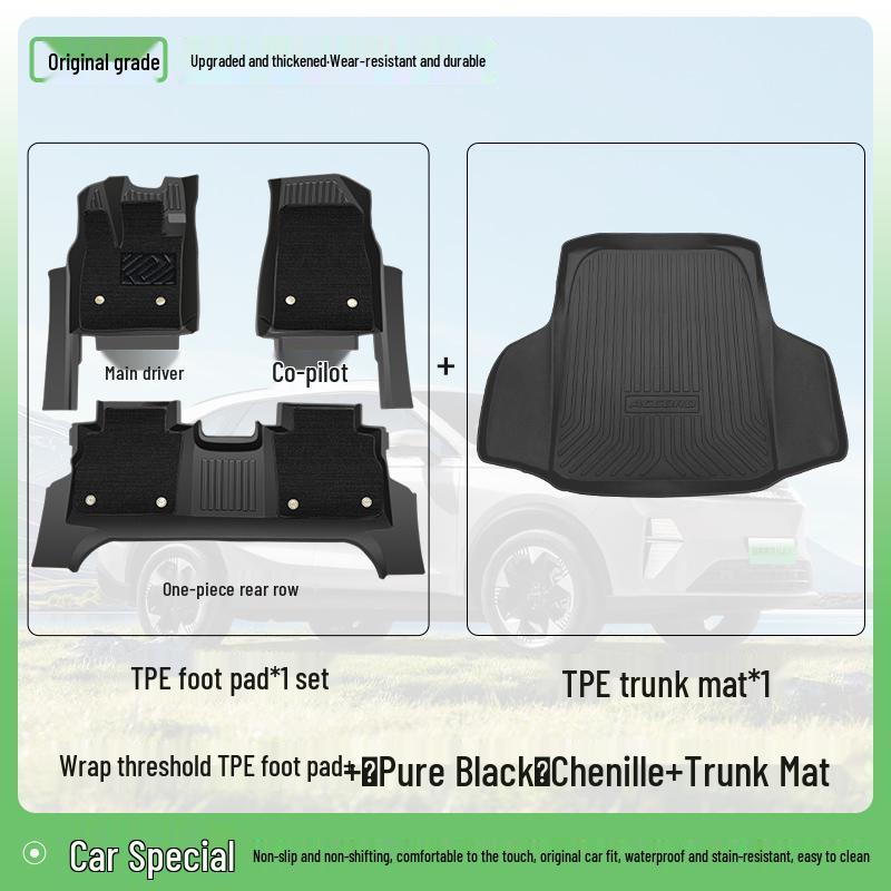 2026 Haval Menglong TPE Floor Mats for Fuel Version Cars - All-Inclusive Original Car Carpet Accessories