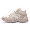 Anta Comfortable Fashion Versatile Shock Absorbing Wear Resistant Dad Shoes Women Sneakers Fish-Belly-White Lotus-Gray 922548923-1