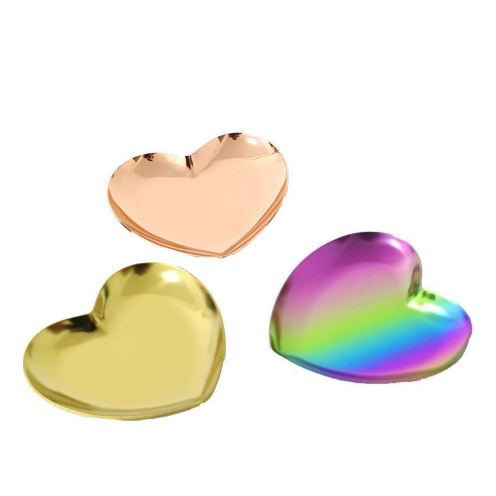 Heart-shaped Jewelry Tray Multifunction Jewelry Display Tray Durable Jewelry Storage Tray  Gift