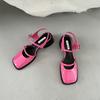 Fashion New Non-slip Round Toe Sandals Ladies Casual Summer Hollow Beach Elegant Shoes Korean Fashionable Party Designder Zapatos Mujer
