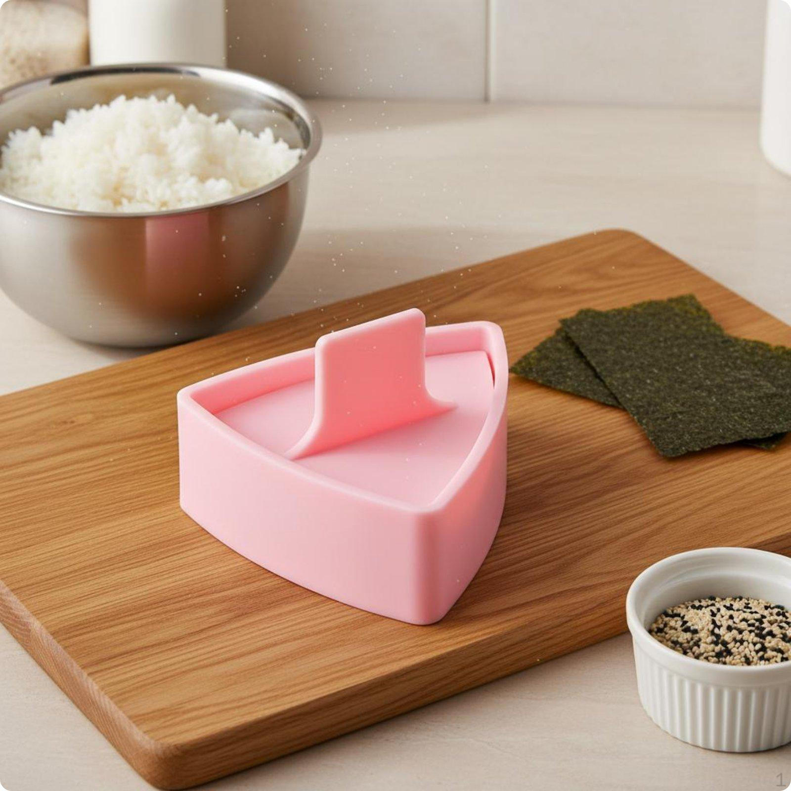 Triangle Rice Ball Former Food Grade Japanese Maker Easy to Demold Onigiri for