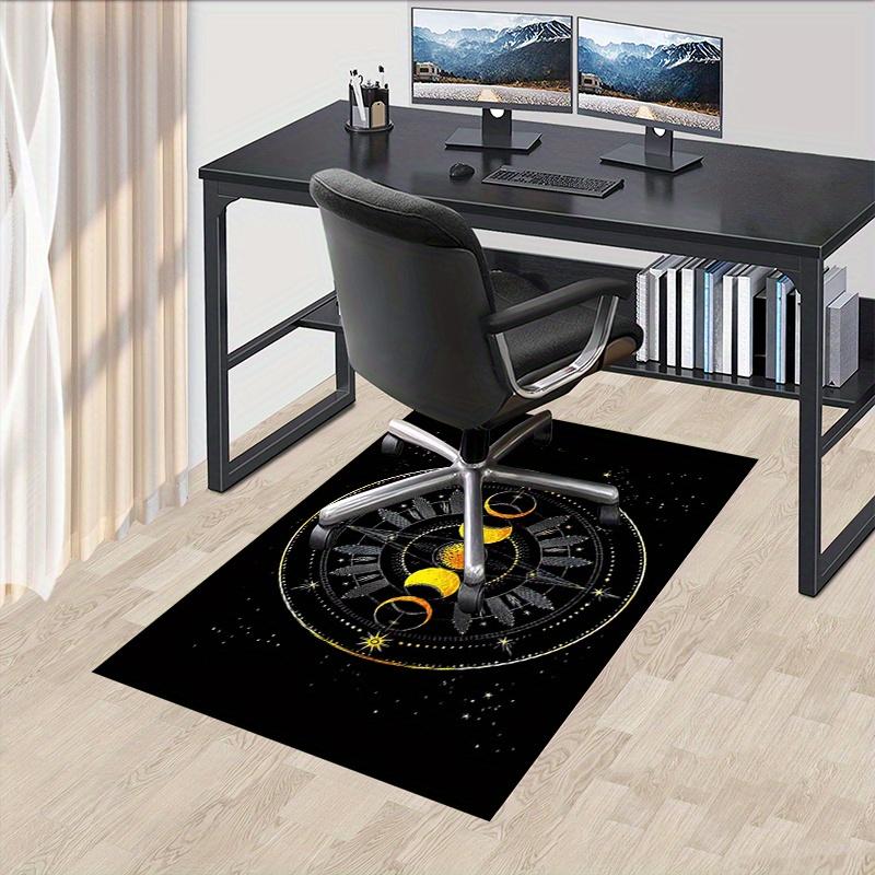 

1pc. Celestial Moon Phases Decorative Rug for Home Office Chair Cover Outdoor Gift - Mystical Space Design Carpet 60cm by 90cm