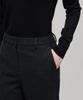 MUSINSA STANDARD WOMAN Women'S Wool Flannel Wide Slacks [Charcoal Gray]