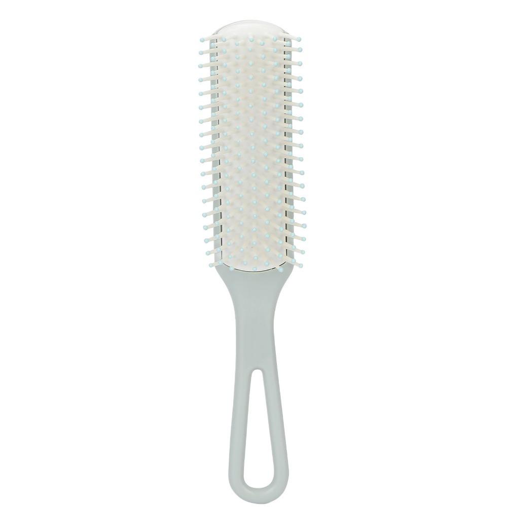 Portable Massage Hair Brush Vented Design Vented Hair Brush Detangling Hair Brush For Travel Use зелёный