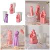 Couples Candle Mold Mother and Kids Candle Silicone Moulds DIY Home Decorations