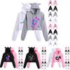 Tik Tok Women Short Pullover Hoodie Spring Autumn Sweatshirt Jumper Tops Crop