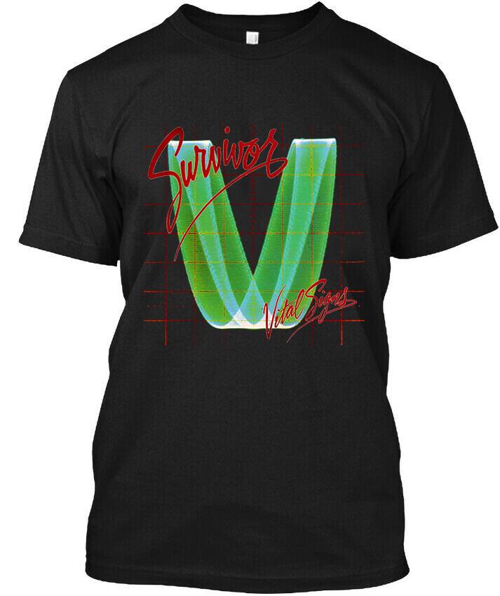 Survivor Vital Signs American Graphic Classic T-SHIRT S-5XL XXXXL