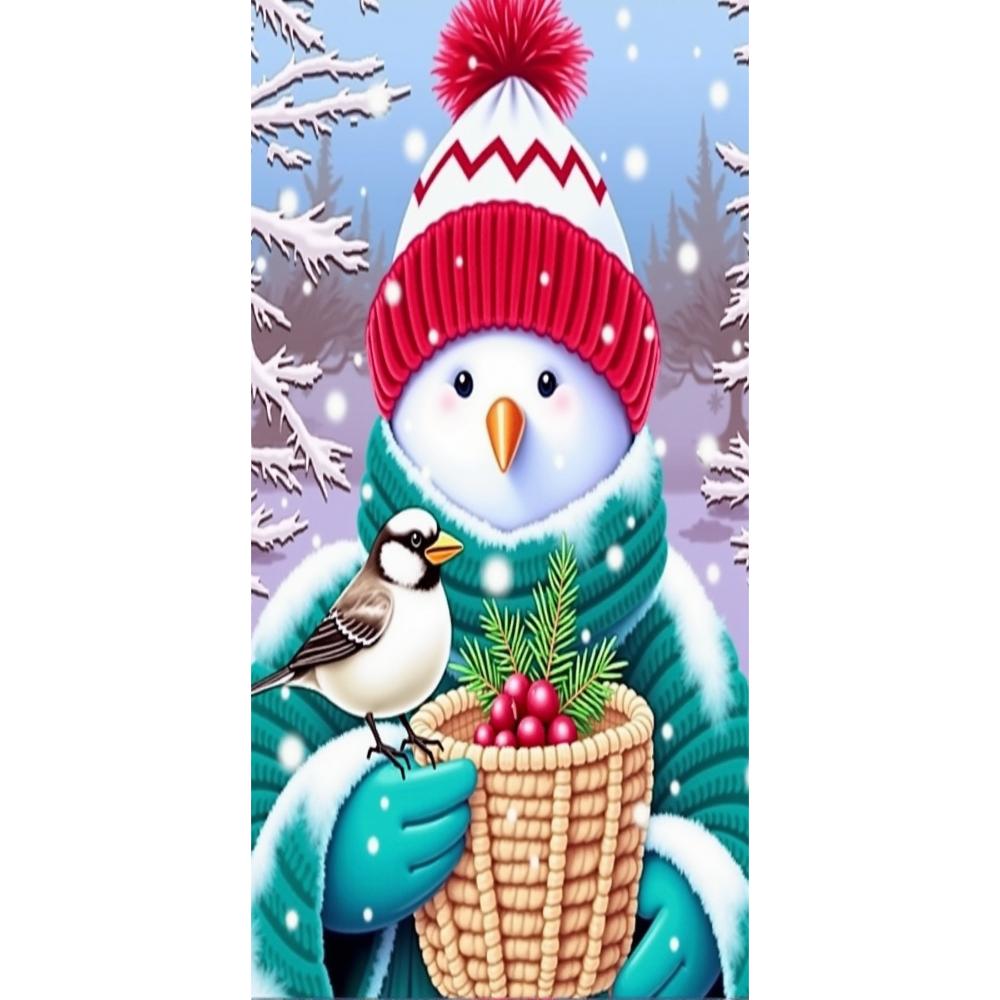 

Winter Snowman Linings for Christmas Doors Christmas Decorations 2026 Cartoon Snowman Door Cover Indoor And Outdoor Decorations
