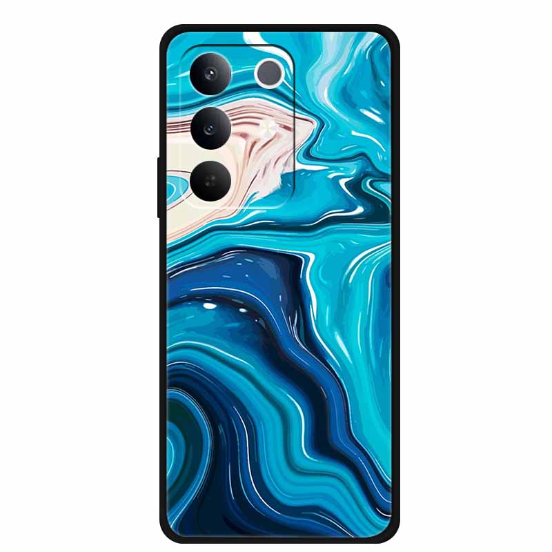 Case For Realme 15x 5G Global Version Marble Capa Soft Silicone Back Cover For Realme 15 X Cases Mica Painted TPU Phone Bumper