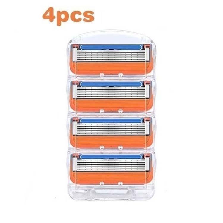 Buy 16PCS 5-layer Razor Frame Combination Men's Razor Blade Shaving ...