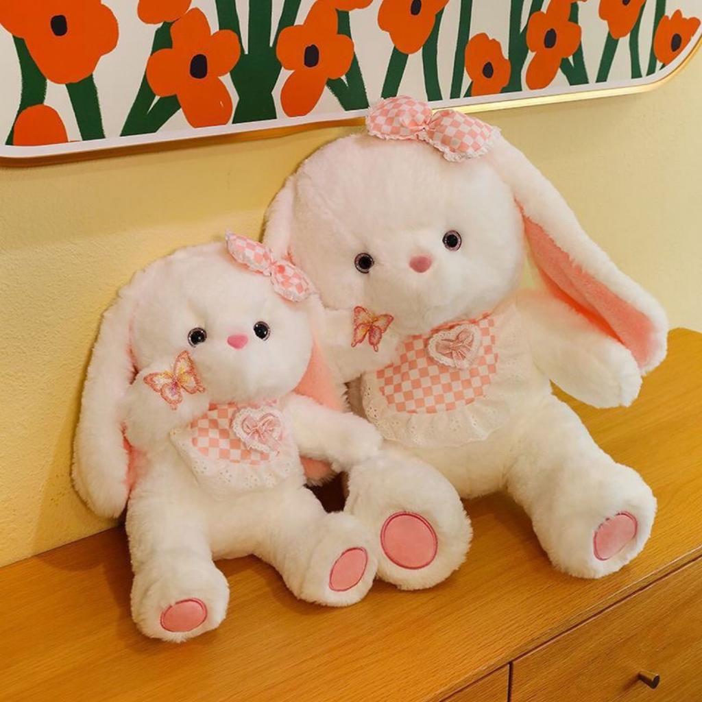 Cute Rabbit And Bear Plush Toys For Kids Doll Living Room Sofa Decoration Christmas Gift