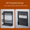 Large Capacity Refrigerator Magnetic Shelf Wall Mounted Seasoning Storage Organizer  for Kitchen