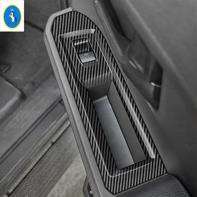 Fensterheber-Panel / Lenkradrahmen / Getränkehalter-Dekor-Aufkleber-Abdeckung-Zierleiste ABS-Zubehör für Toyota Tacoma 2024 2025