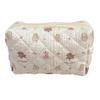 Cute Cotton Makeup Bag Large Capacity Portable Cosmetic Bag Multipurpose Washbag