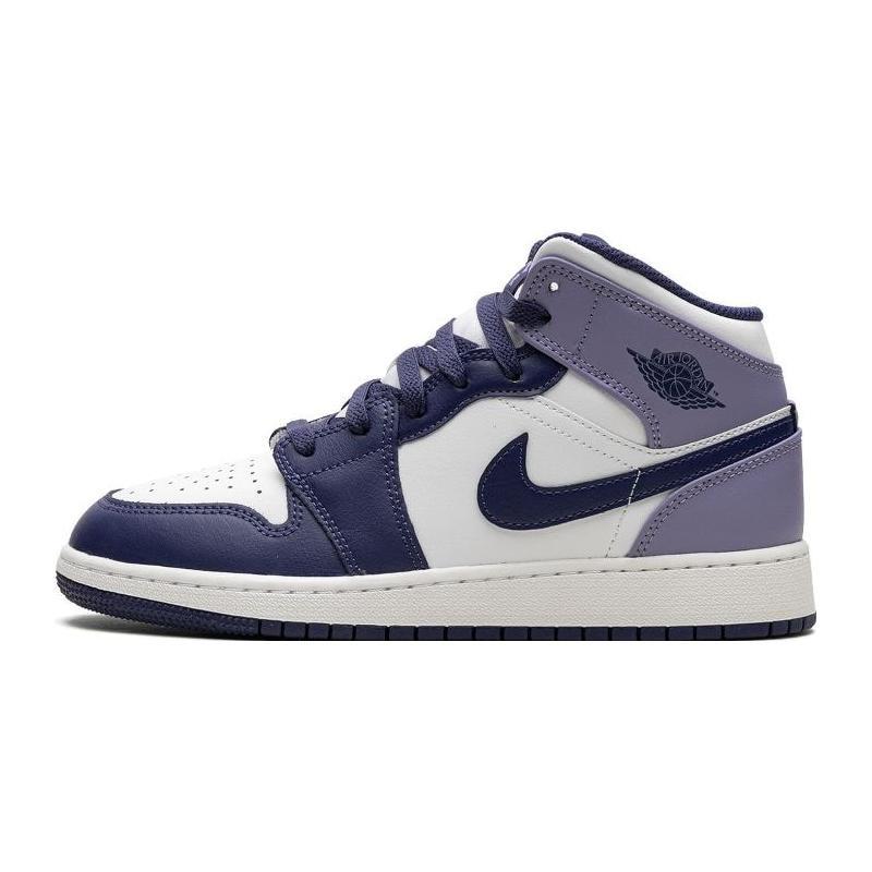 (GS) Air Jordan 1 Mid Sky J Purple Kids DQ8423-515 EU 38
