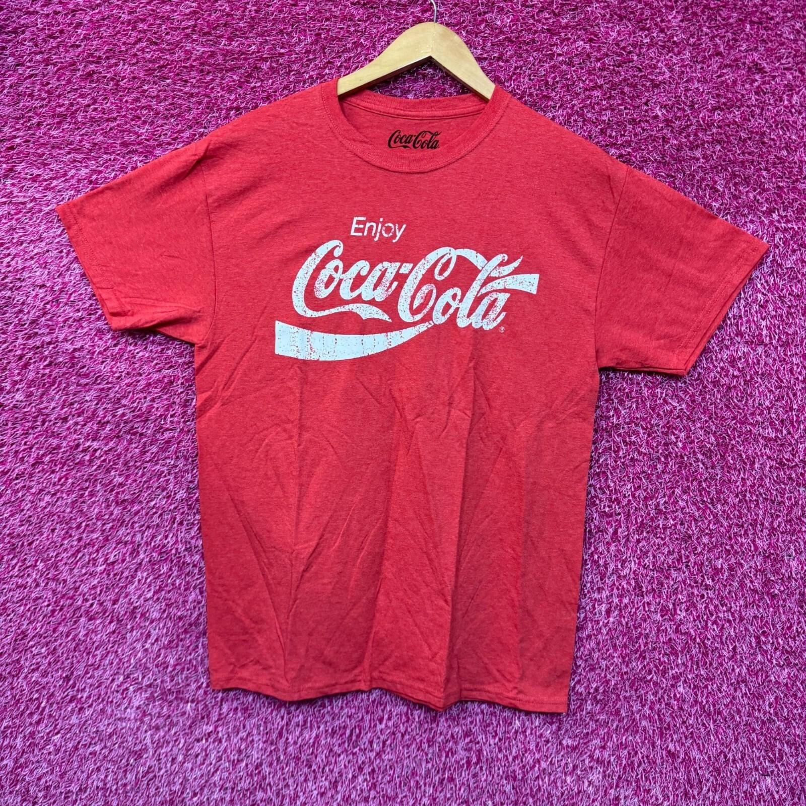 Наслаждайтесь Coca-Cola Classic Coke Products Футболка с промо-слоганом M XXXXL