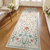 Runner Rug Corridor Carpet Bedside Bedroom Bohemian Style Flowers Mat Hallway Rugs Foldable Machine Washable Home Decoration