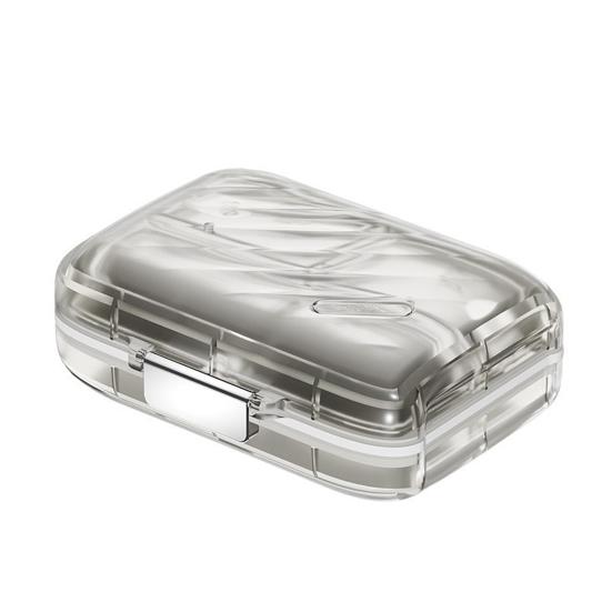 Medicine Storage Box Pill Organizer Large Capacity Multiple Compartments Waterproof Portable Tablet Container Travel Pill Box