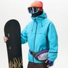 Unisex Outdoor Hiking Jacket With Removable Hood Windproof Breathable Waterproof Shell Winter Trekking Mountaineering