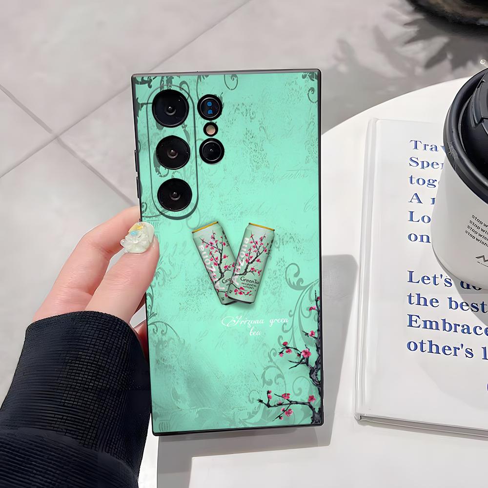 

AriZona Iced Tea Aesthetic Phone Case For Samsung S26 Ultra S25 Edge Ultra S23 S22 S21 S20 Ultra Plus S24 Fe Cover Samsung S22 Ultra
