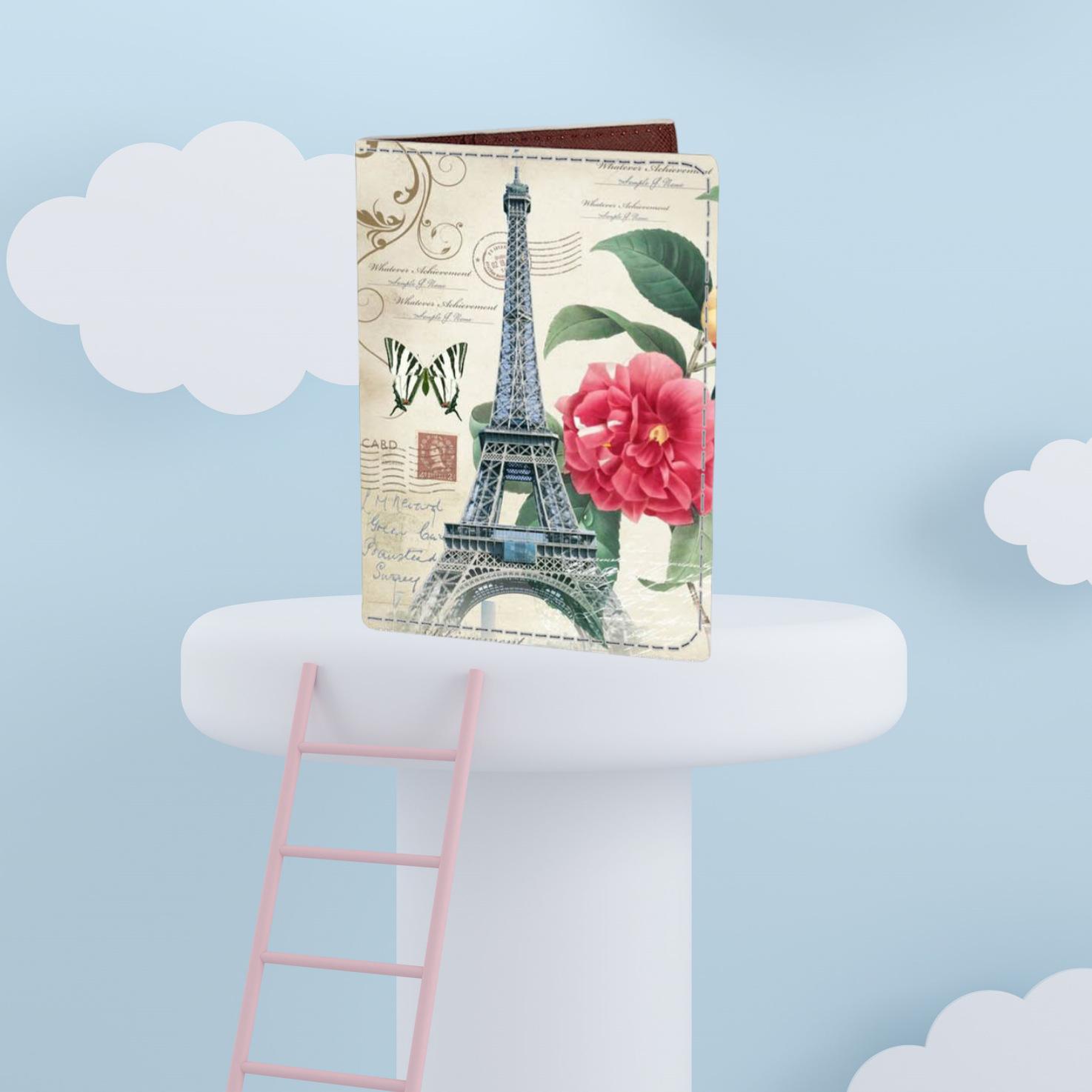 

Паспортный набор «Эйфелева башня» Студенческий детский держатель для ID JIT