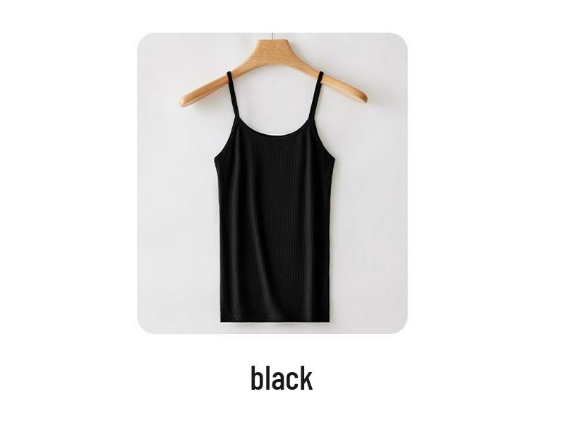 Übergröße Damen Racerback Spaghetti-Träger Tanktop - Anti-Expositions Ärmellose Unterwäsche