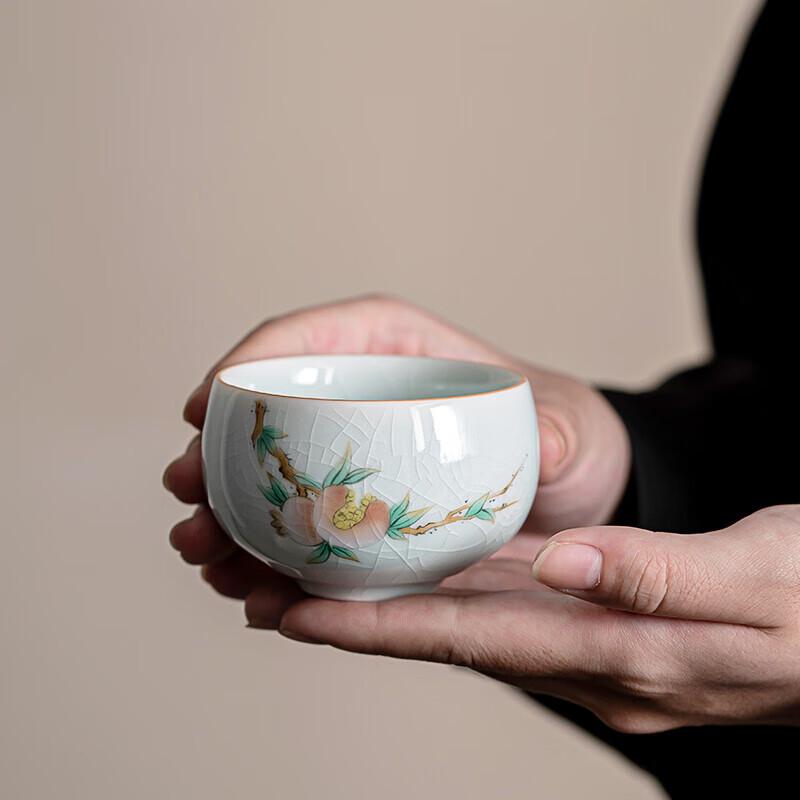 Sushih Keramik Ru-Ofen Celadon Teetasse Geschenkset